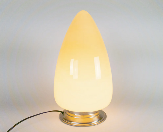 Cone lamp Table lamp Art deco style 1980's Home Decoration Bedside Lamp