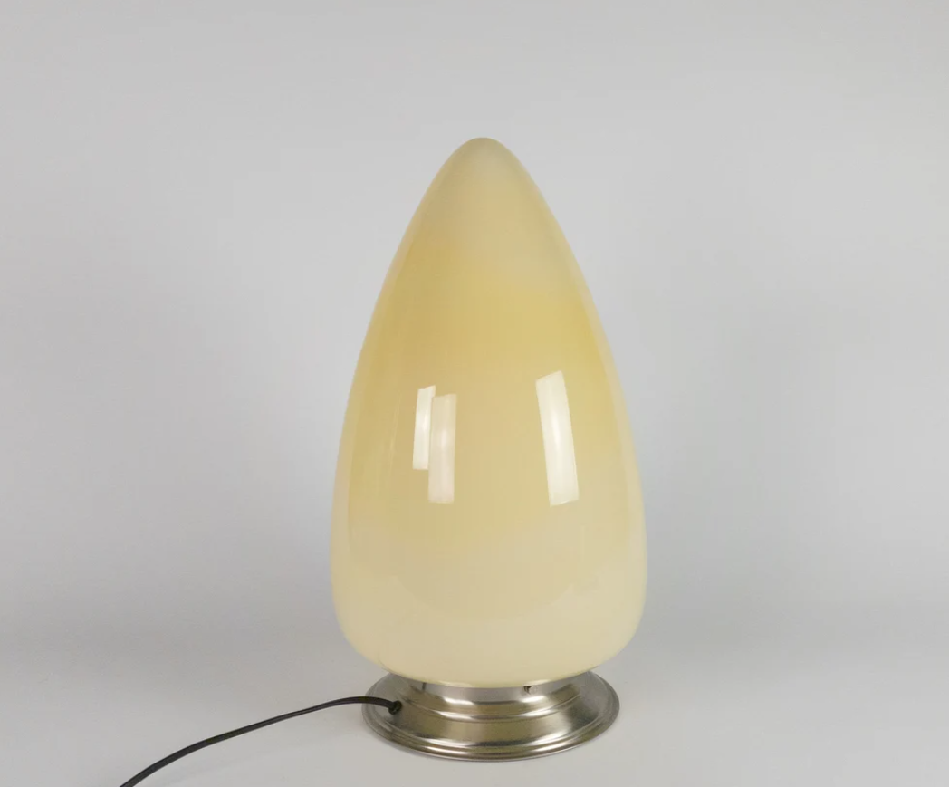 Cone lamp Table lamp Art deco style 1980's Home Decoration Bedside Lamp