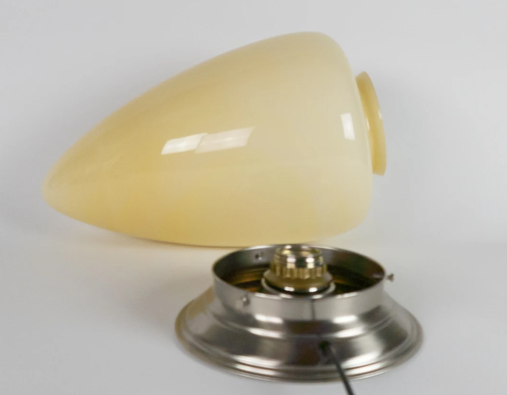 Cone lamp Table lamp Art deco style 1980's Home Decoration Bedside Lamp